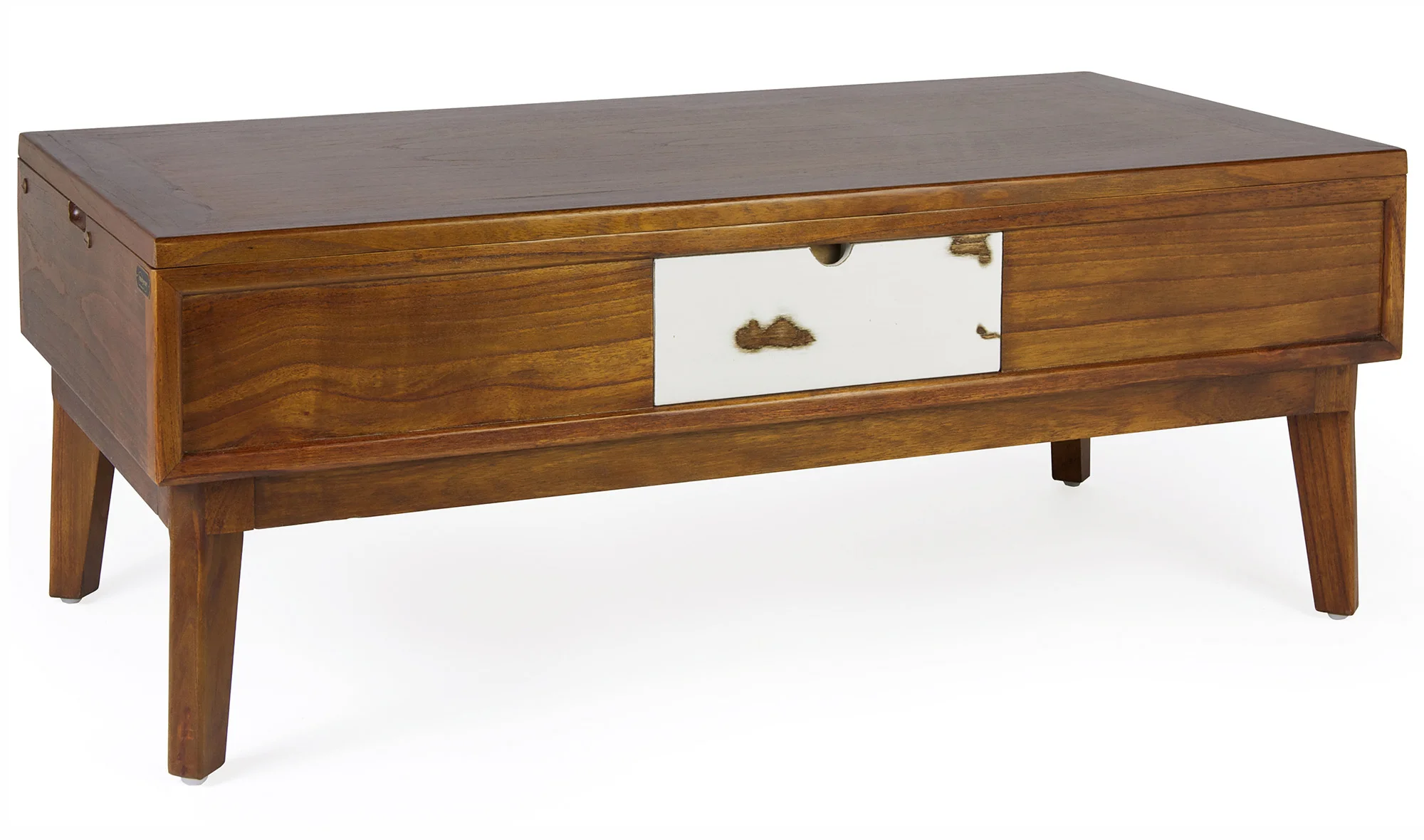 Mesa de centro elevable Nordic 2 cajones
