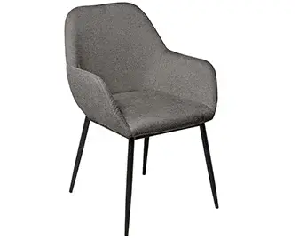 Sillón gris oscuro Isabellla