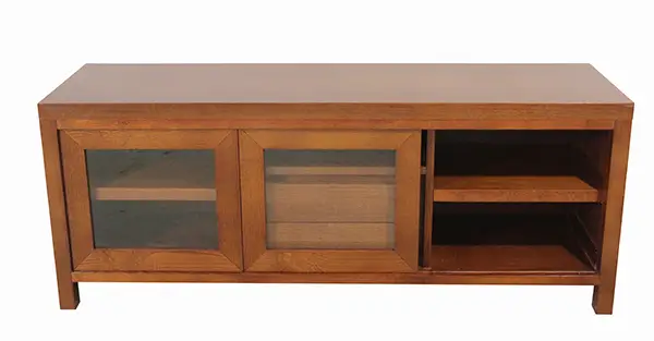 Mueble tv colonial Newman nogal. lig. defectos