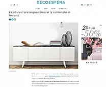Esculturas horarias para decorar y contemplar el tiempo