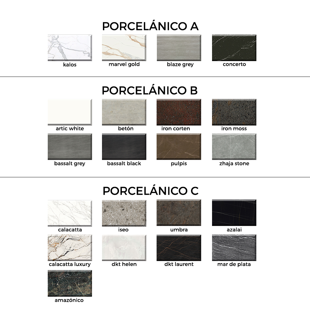 Mesa de comedor porcelánico Tree Fix