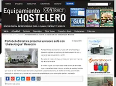 Presenta su nuevo sofá con chaiselongue Masaccio