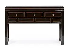 Consola china 3 cajones Jinan negro