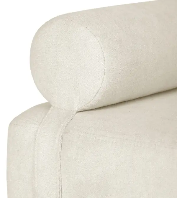 Banqueta de diseño beige Munros
