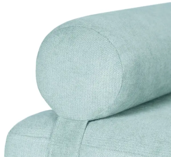 Banqueta de diseño verde menta Munros