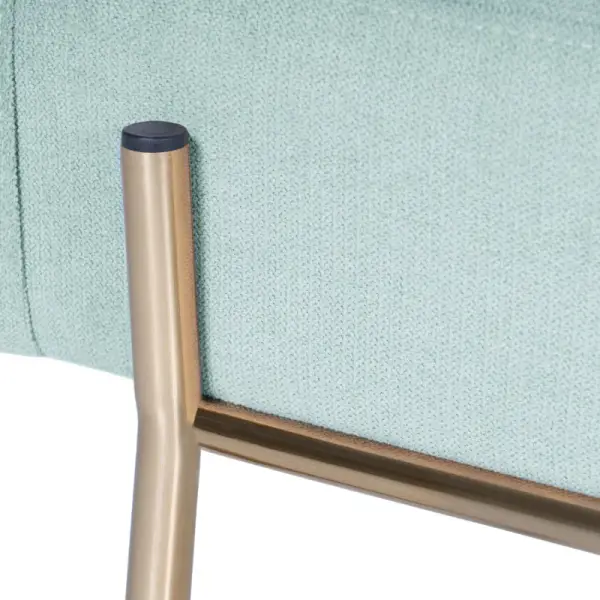 Banqueta de diseño verde menta Munros