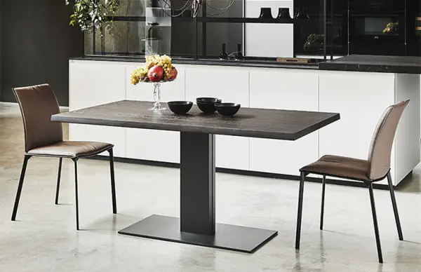 Mesa de comedor rectangular Elvis Wood Cattelan Italia