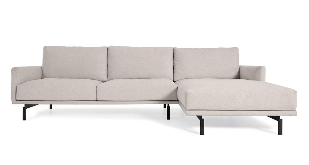 Sofá con chaise longue derecha Galene