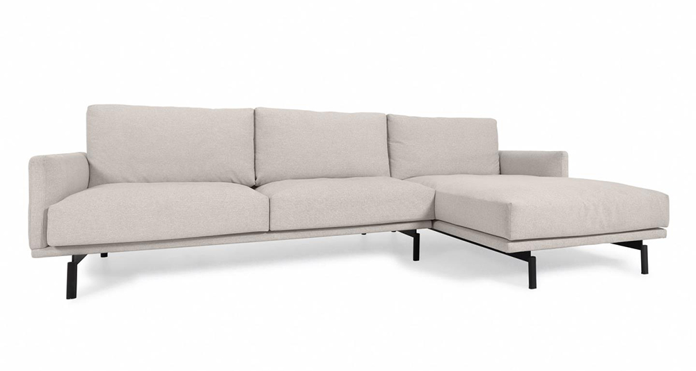 Sofá con chaise longue derecha Galene