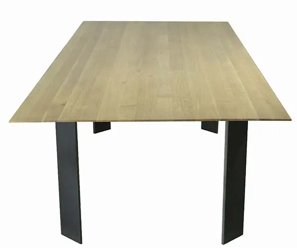 Mesa de comedor fija Rely patas metálicas Lig.defectos