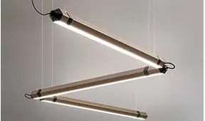 Lámpara de techo 3 Zigo Zago