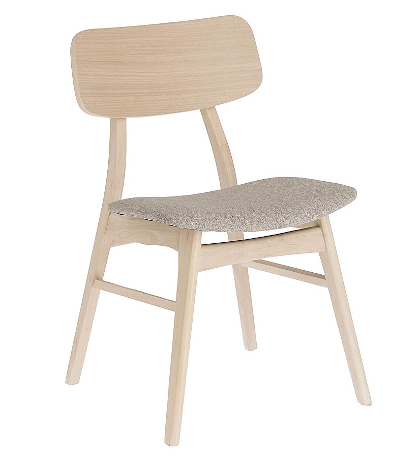 Silla de madera con roble Selia