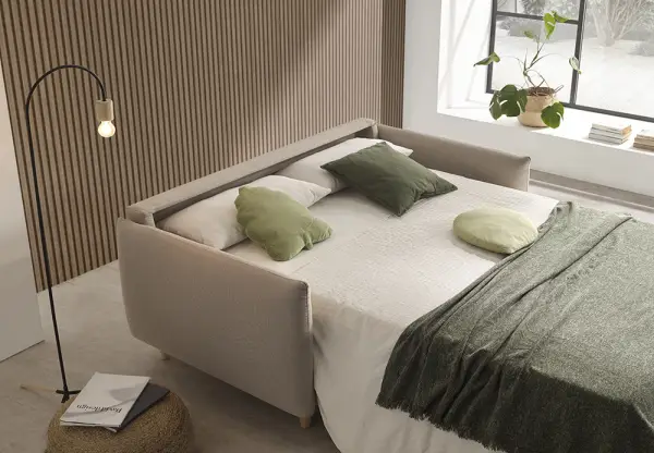 Sofá cama tapizado Raflo