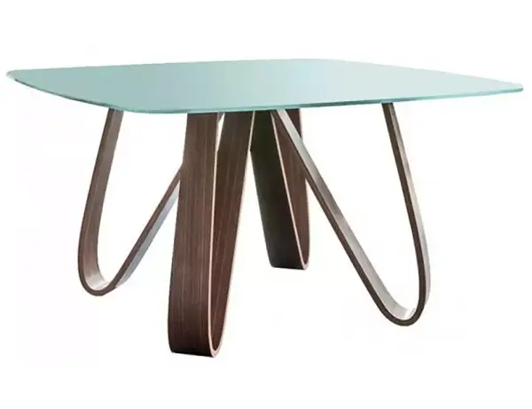 Mesa de comedor fija cristal Butterfly Tonin Casa