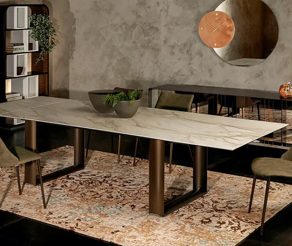 Mesa de comedor extensible Cube