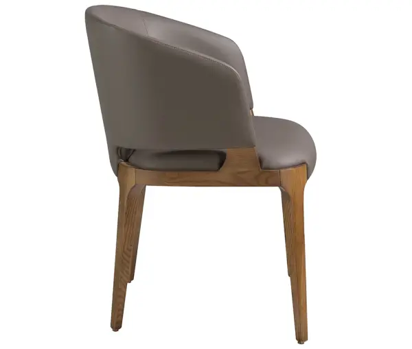 Sillón fresno macizo tapizado Corin