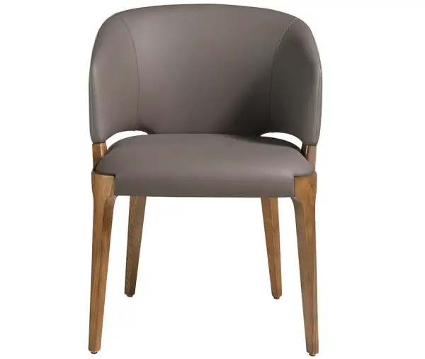 Sillón fresno macizo tapizado Corin