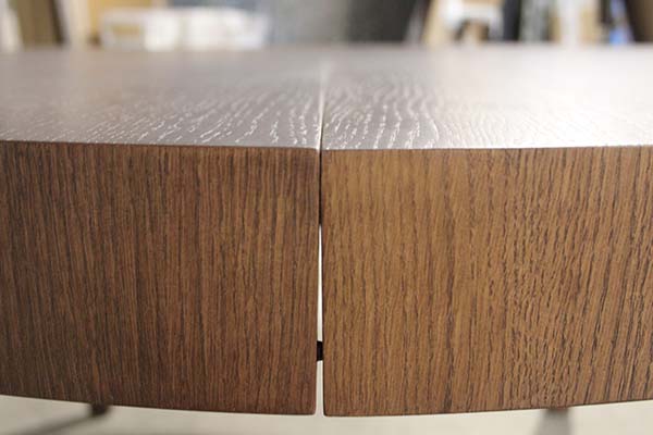 Mesa de comedor redonda nórdica Bintra lig. Defectos