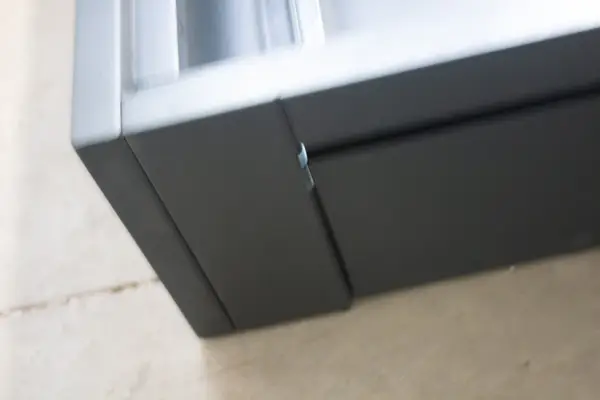 Cama 4 cajones 150x190 nórdica Finlandjap Antacita Con defectos