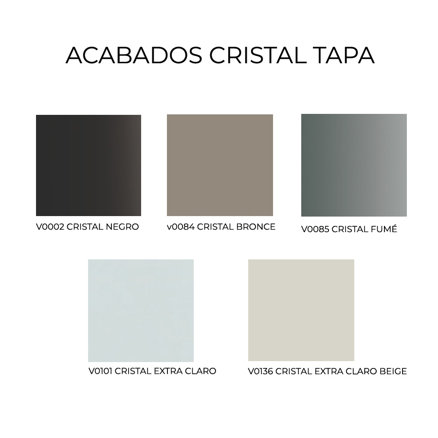 Mesa de comedor cristal Extensible Style