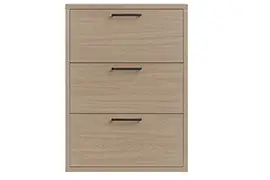 Zapatero estrecho 3 puertas nórdico Osaka