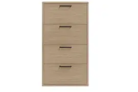 Zapatero 4 puertas nórdico Osaka