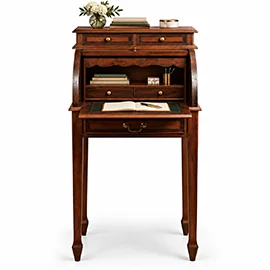 Bureau pequeño con persiana y bandeja Vintage Bureau pequeño con persiana y bandeja Vintage