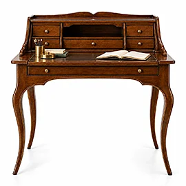 Bureau clásico Provenza de madera de cerezo con cajones