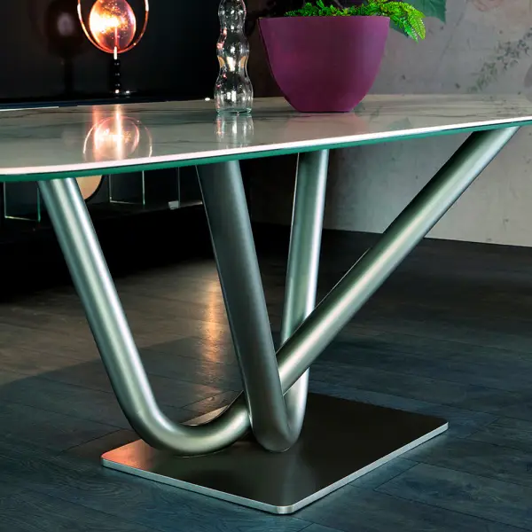 Mesa de comedor porcelánico Victory