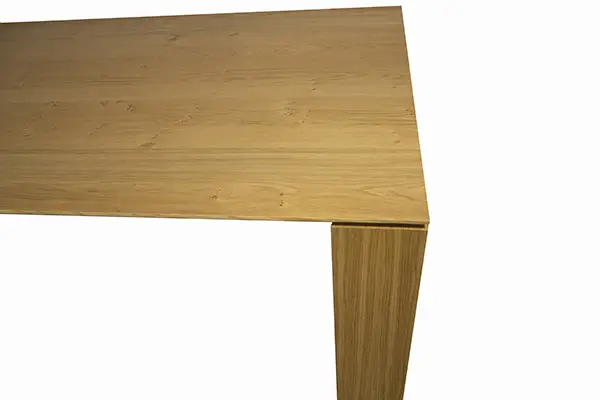 Mesa de comedor extensible de diseño Global bicolor