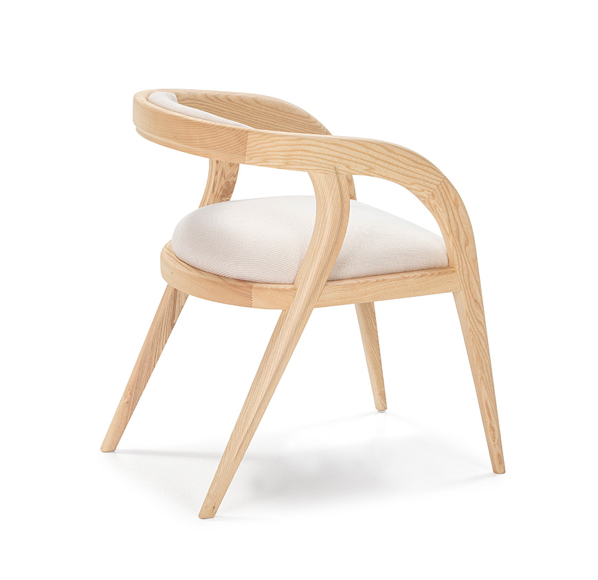 Silla fresno macizo Ashley Raga