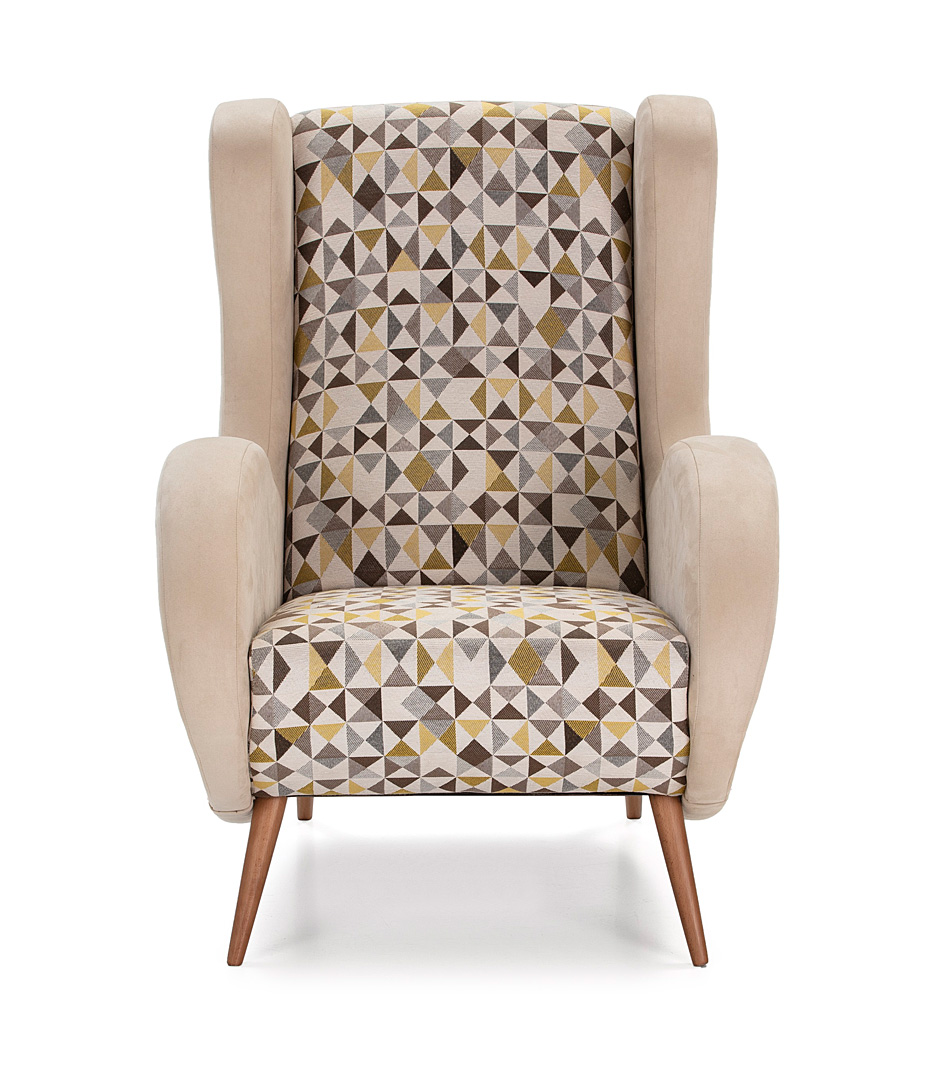 Sillón con curvatura Kim
