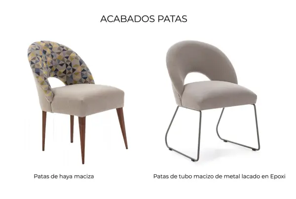 Silla ergonómica minimalista estampado Mango