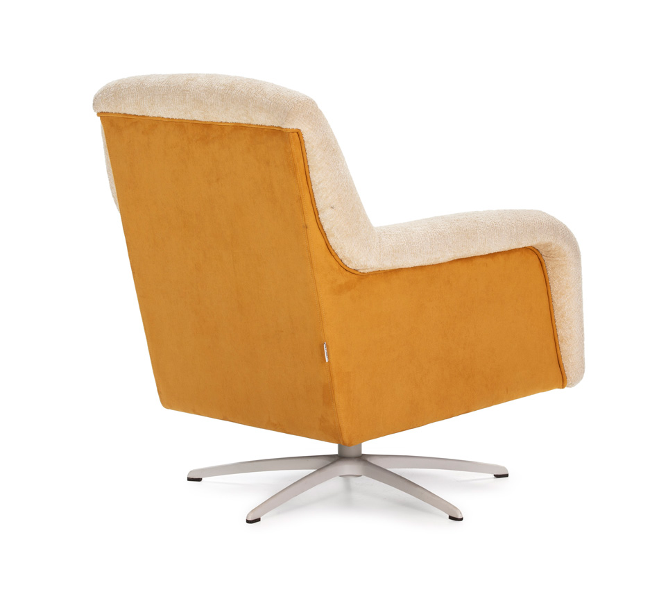 Sillón ergonómico amarillo Sandy