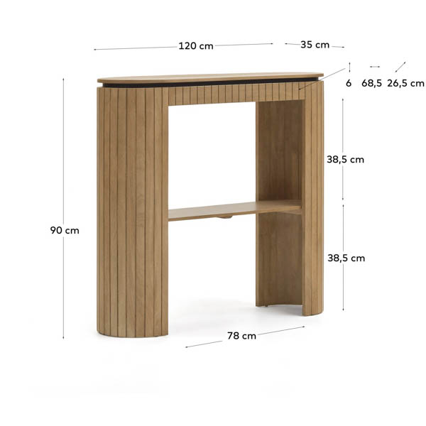 Consola 1 cajón Licia