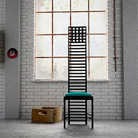 La silla Hill House, también conocida como silla Mackintosh