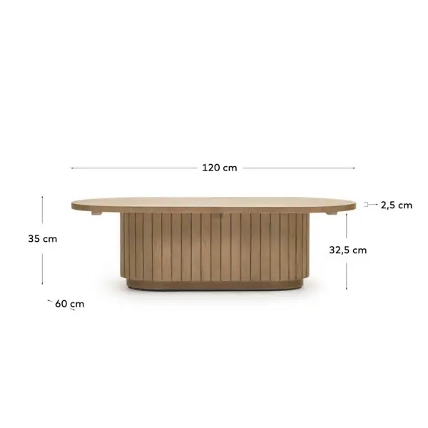 Mesa de centro Nórdica Licia Complet