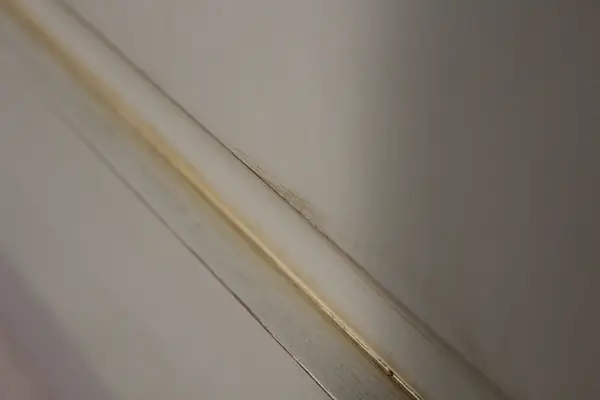 Cabecero Vintage Blanco Roto y dorado