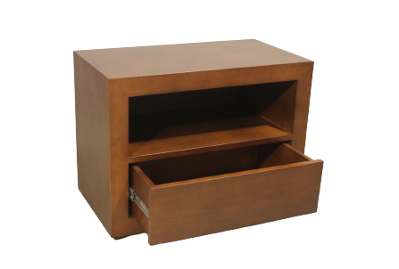 Mesa de noche Alva 1 cajón lig.defectos
