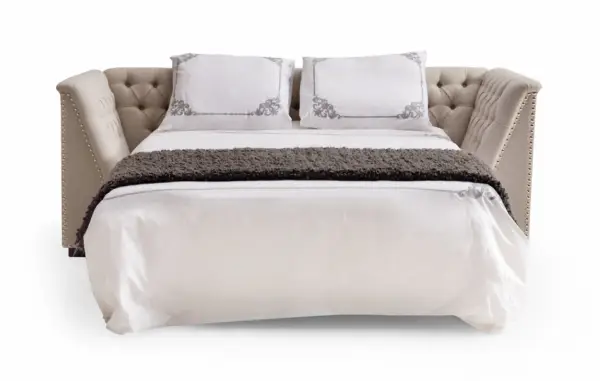 Sofá cama capitoné clásico Garpa