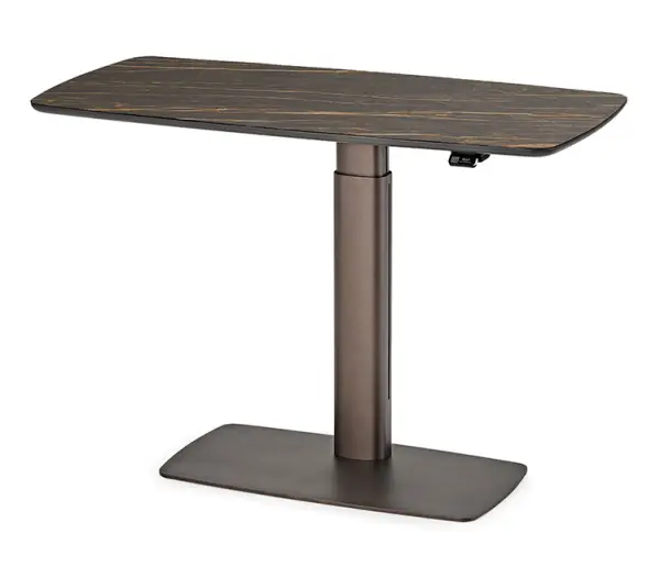 Mesa de escritorio ajustable eléctricamente cerámico Runner