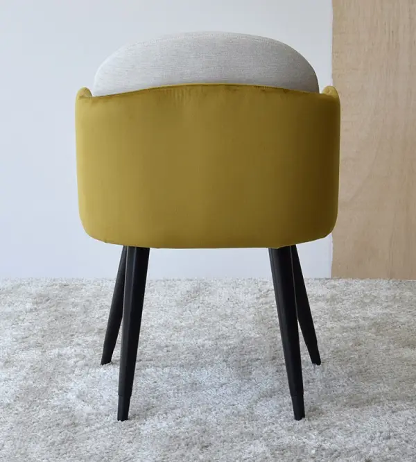 Set de 2 sillas de comedor con brazos Hati