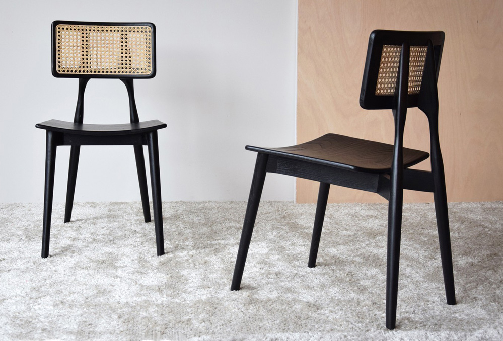 Set de 2 sillas de comedor madera de sungkai Cosme