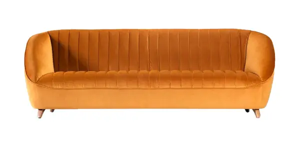 Sofá de diseño único patas roble Bowie