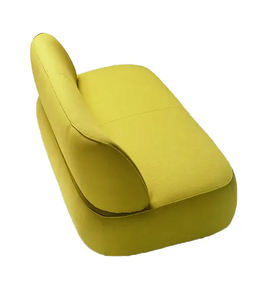 Sofá tapizado de diseño único Gongo
