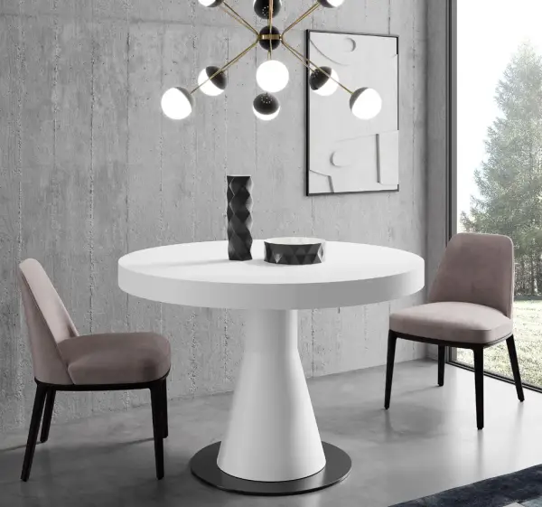 Mesa de comedor extensible redonda Genova