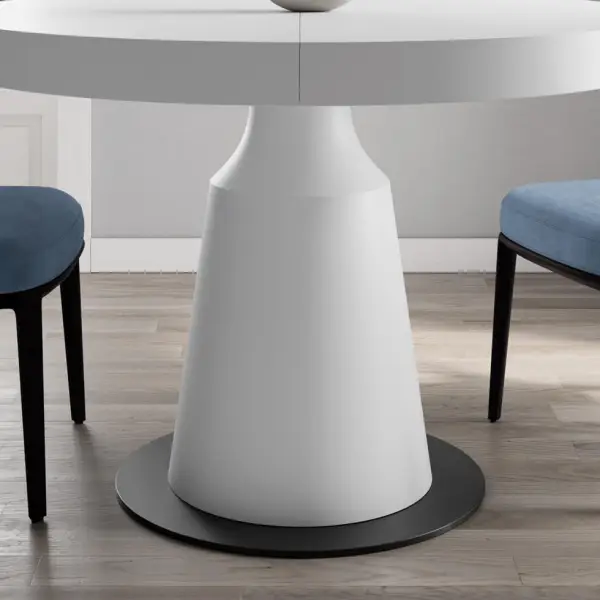 Mesa de comedor redonda extensible Verona