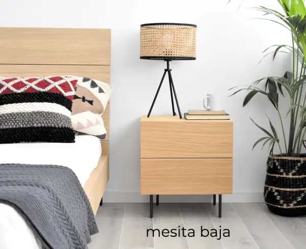 Dormitorio madera natural Norsk