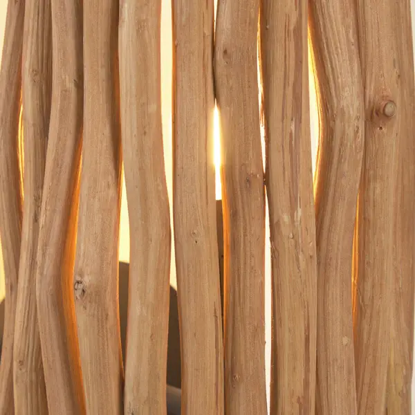 Aplique Crescencia madera envejecida