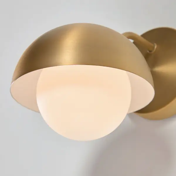 Aplique de pared Lonela metal Dorado